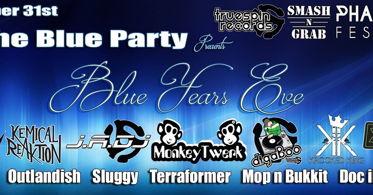 Get Tickets – The Blue Party: Blue Year's Eve